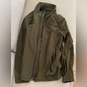 Men’s Swiss tech rain jacket